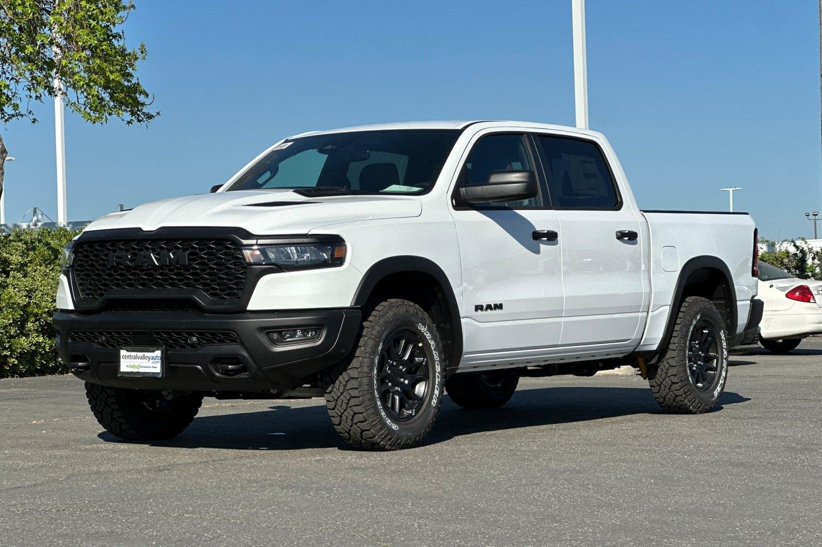 New 2026 Bright White Clearcoat Ram Rebel image 8