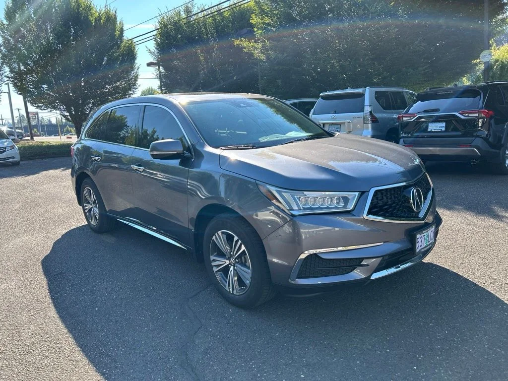 Used 2018 Modern Steel Metallic Acura SH-AWD image 2