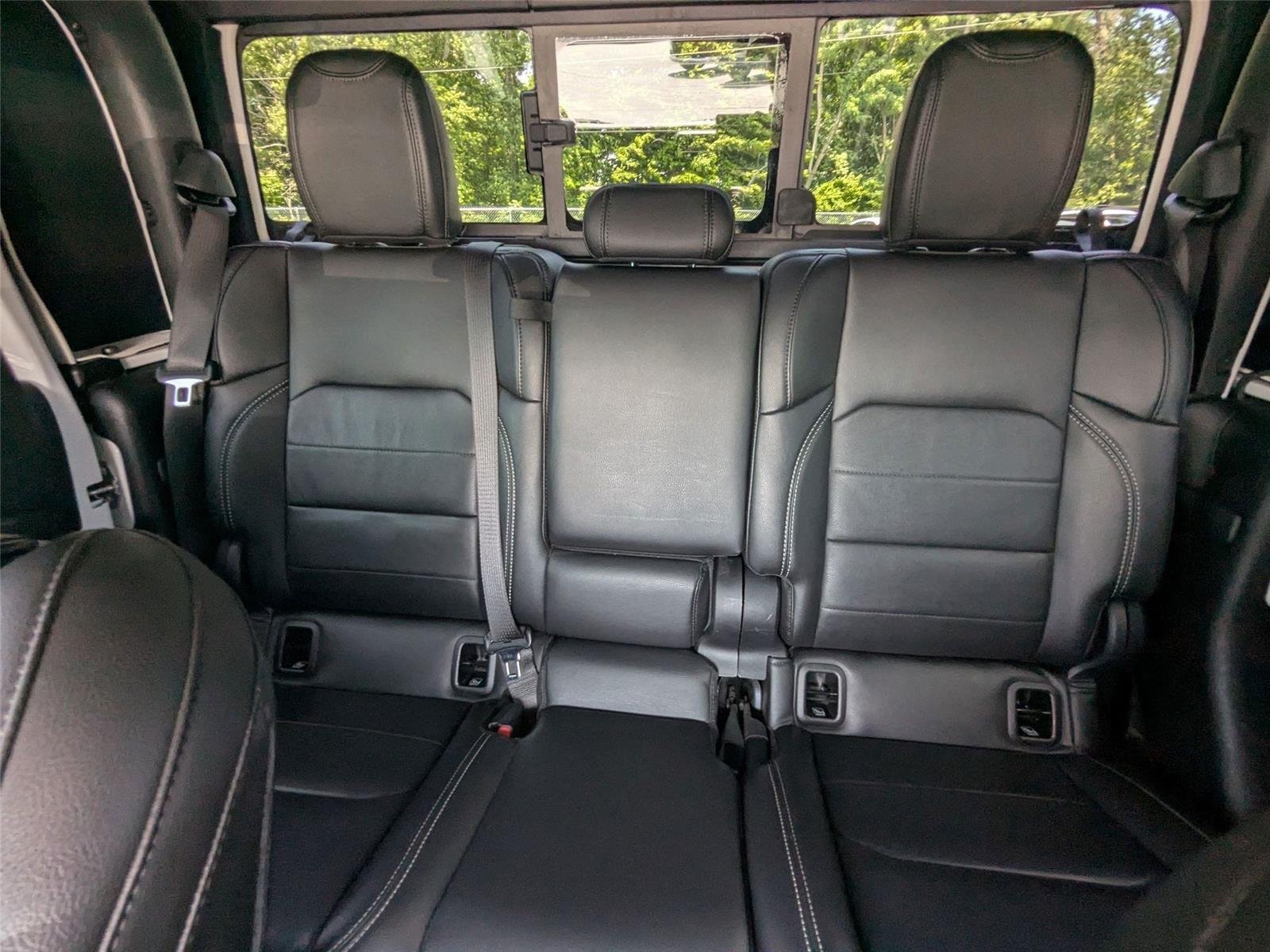 Used 2021 Bright White Clearcoat Jeep Overland image 25