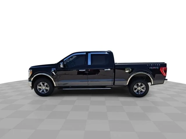 Used 2021 Agate Black Metallic Ford XLT image 5