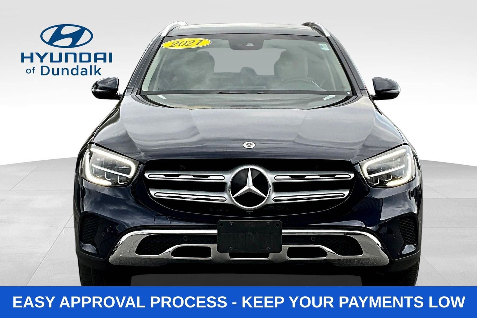 Used 2021 Blue Mercedes-Benz GLC 300 image 2