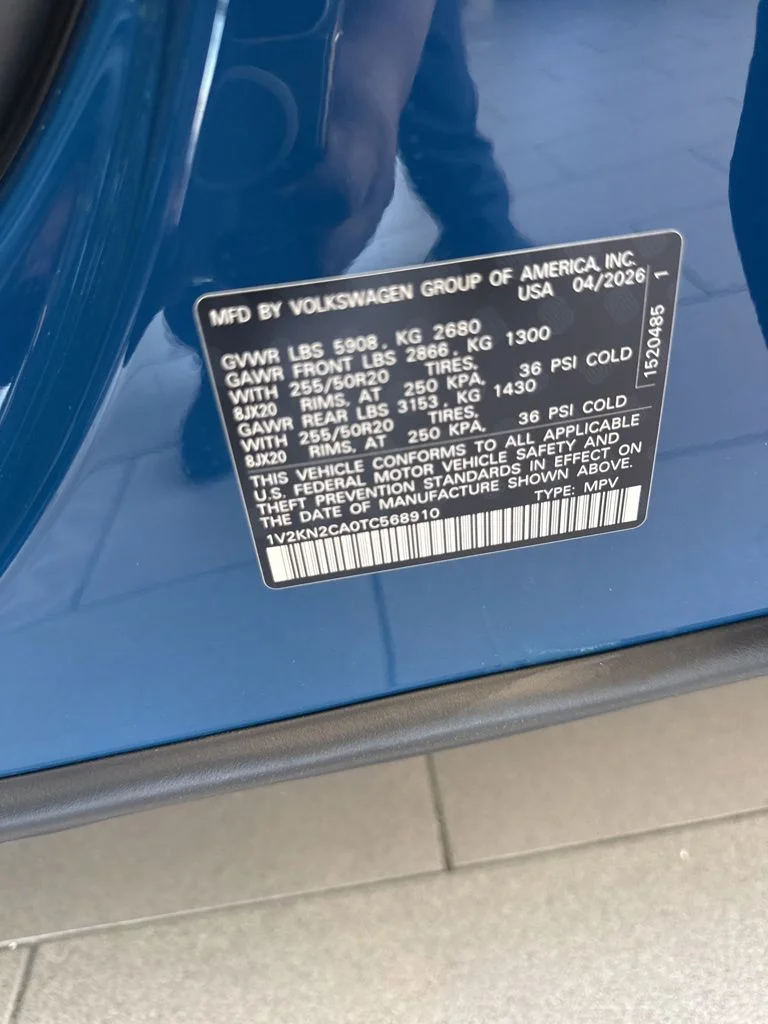 New 2026 Blue Volkswagen 2.0T SE w/Technology image 17