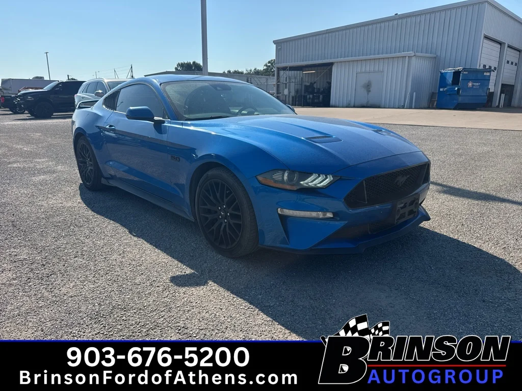 Used 2021 Velocity Blue Metallic Ford GT image 3