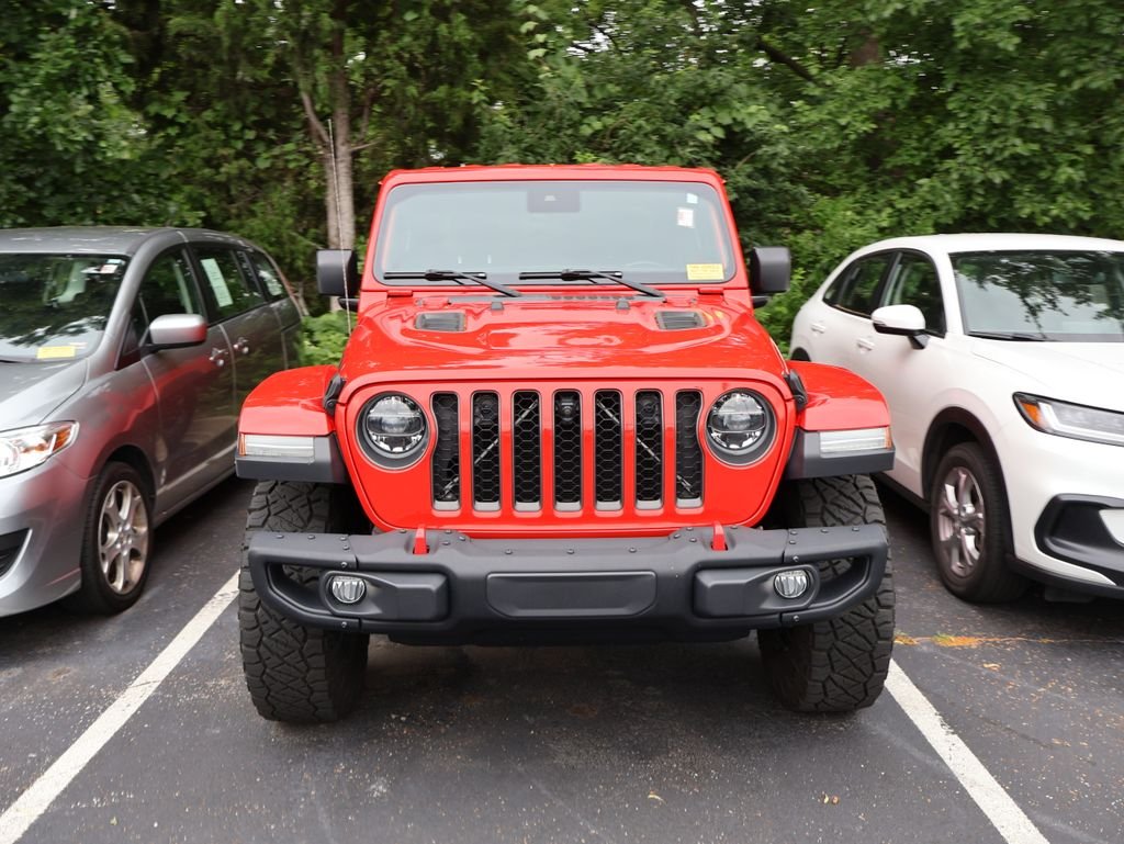 Used 2021 Red Jeep Rubicon image 2
