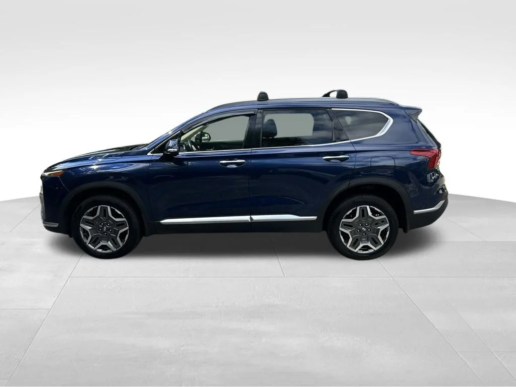 Used 2022 Blue Hyundai Limited image 2