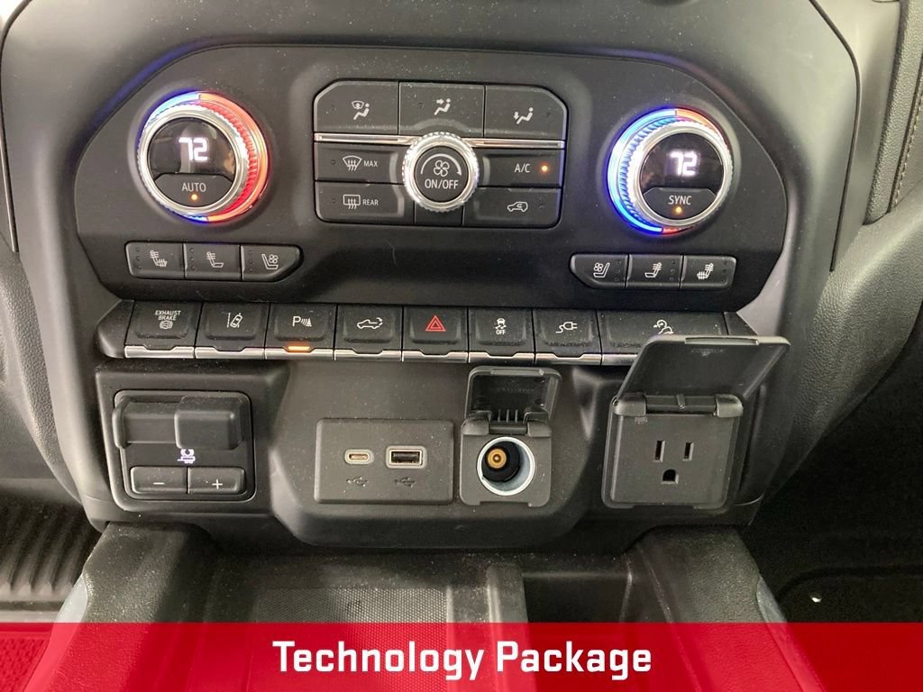 Used 2021 SUMMIT WHITE GMC AT4 image 11