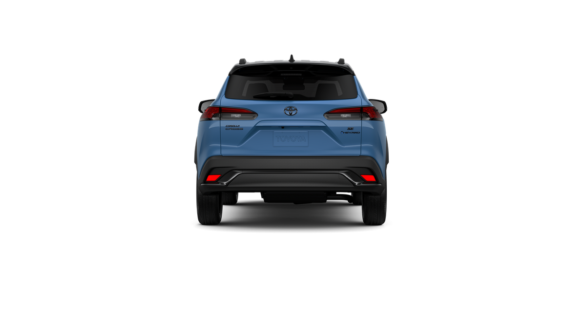 New 2026 Cavalry Blue with Jet Black roof Toyota Hybrid SE image 9