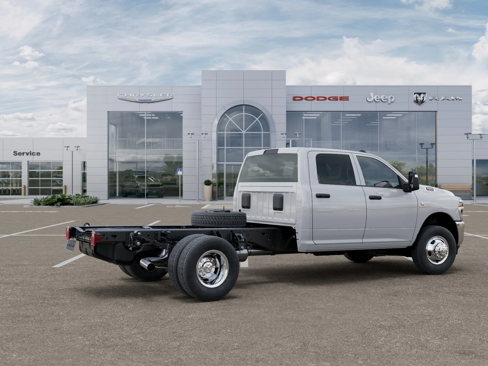 New 2026 Bright White Clear-Coat Exterior Paint RAM Tradesman image 29