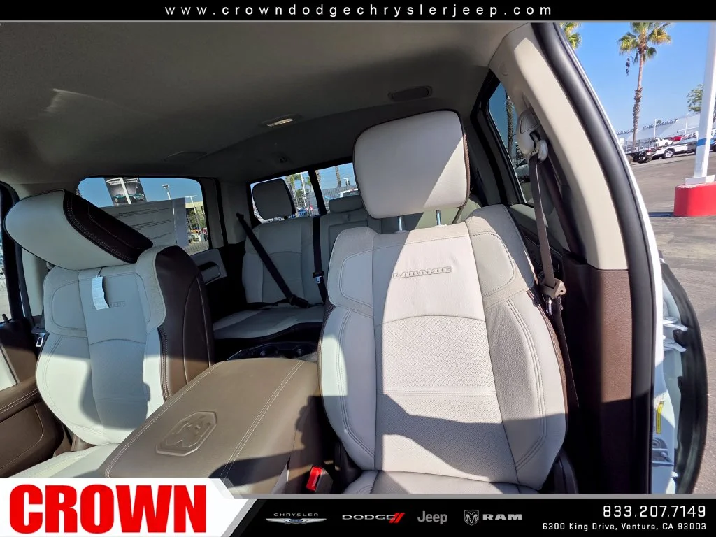 New 2027 Bright White Clear-Coat Exterior Paint RAM Laramie image 16