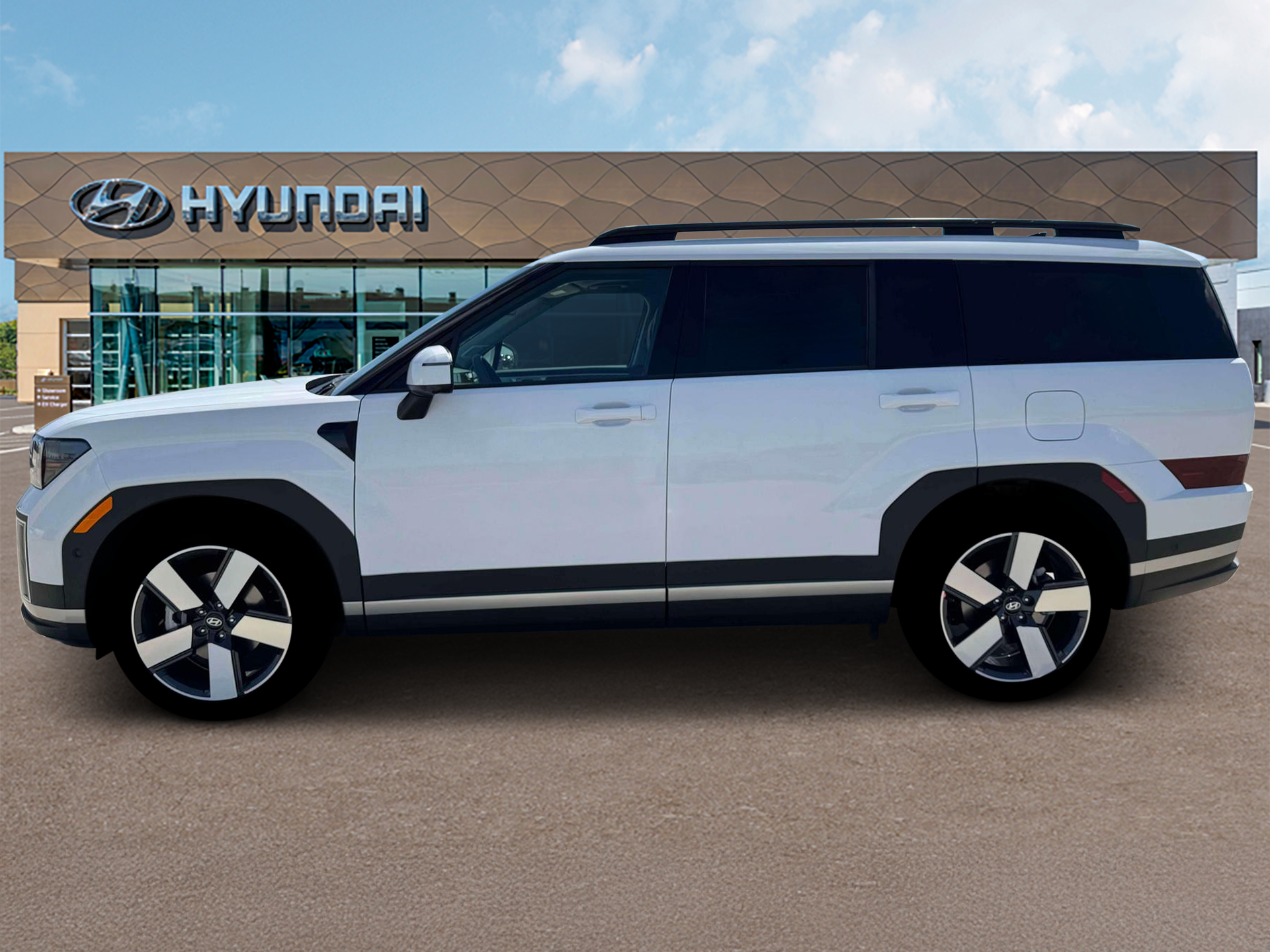 New 2026 Serenity White Hyundai Limited AWD image 3