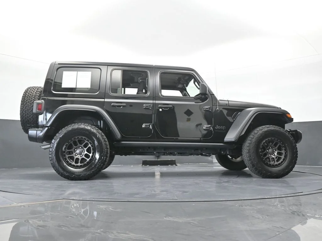 Used 2022 Black Clearcoat Jeep Unlimited Sport image 62