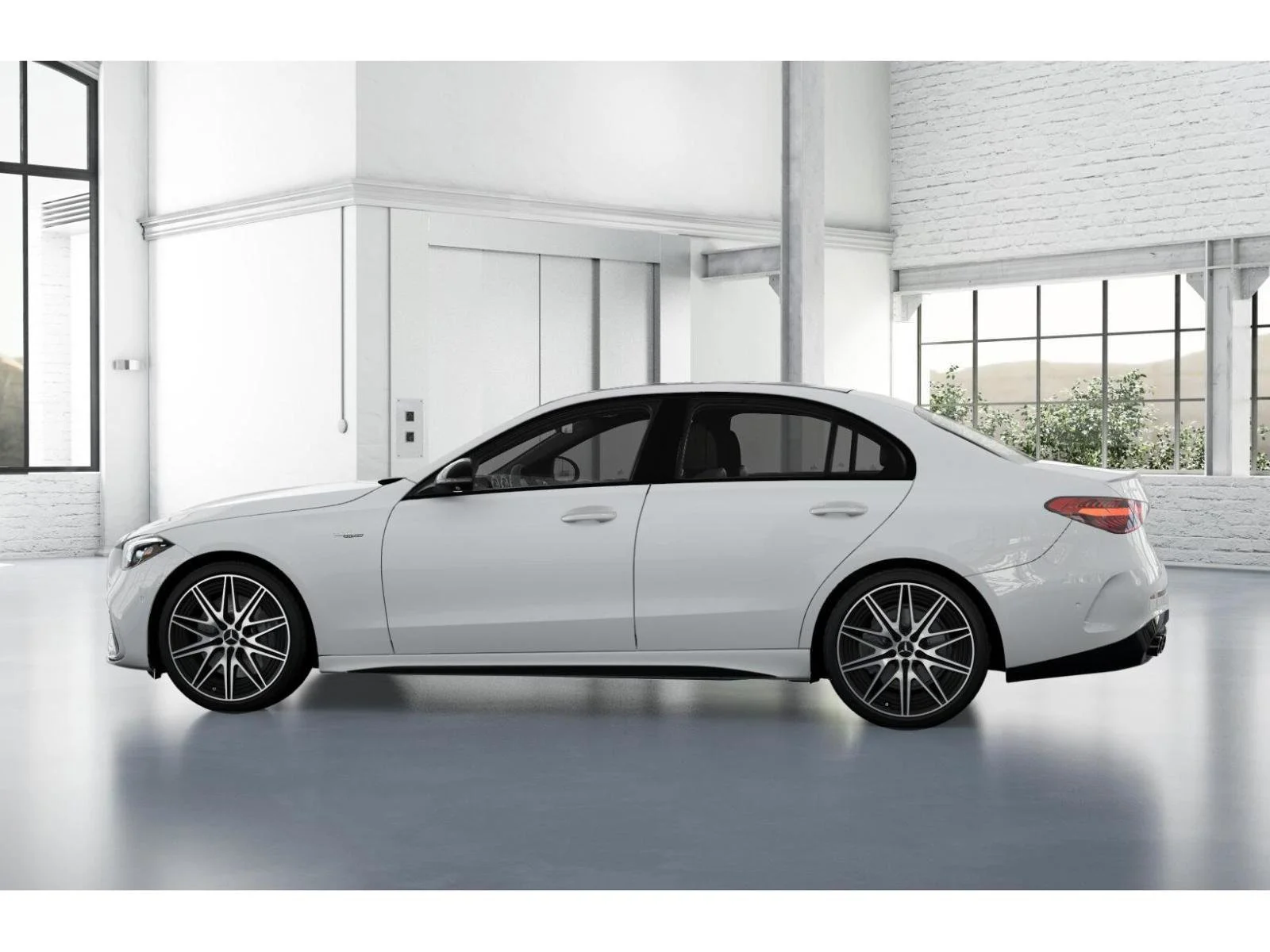 New 2026 POLAR WHITE Mercedes-Benz AMG® C 43 image 34