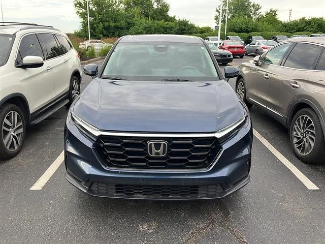 Certified Used 2024 Canyon River Blue Metallic Honda EX image 2