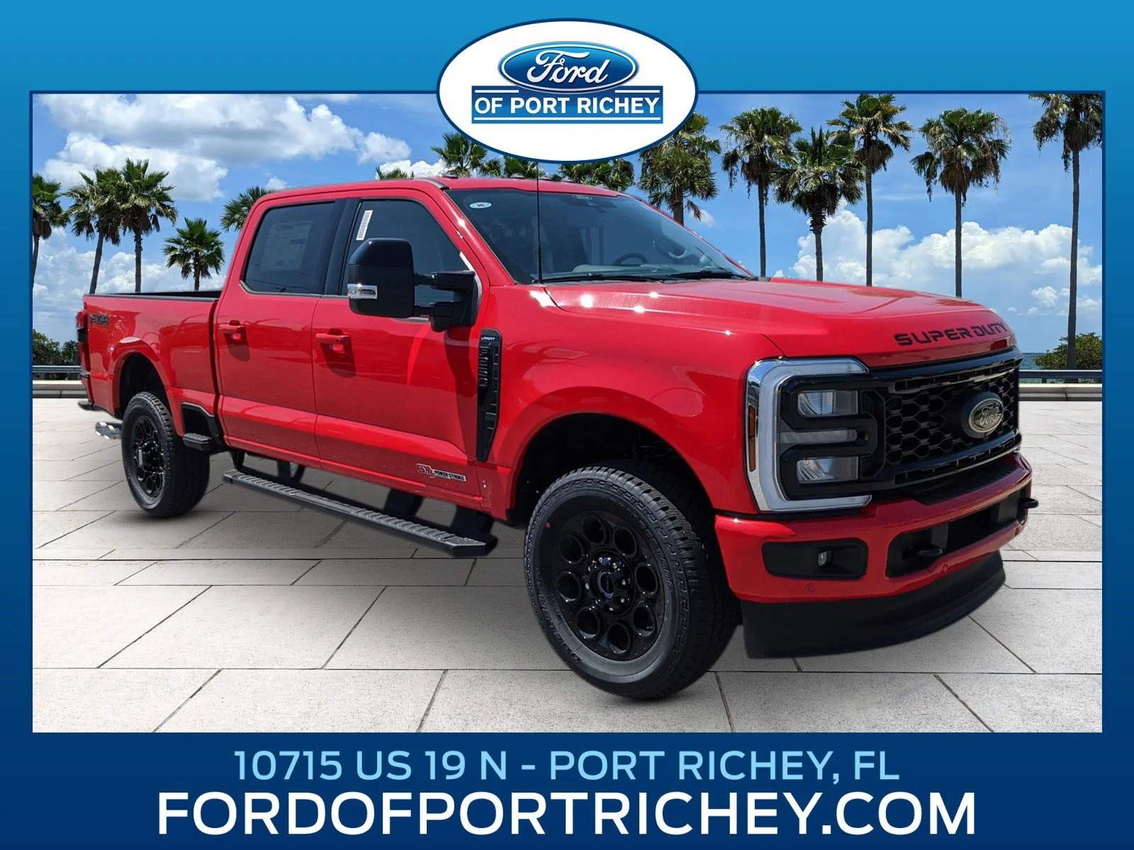 New 2026 Race Red Ford F-250® Lariat® image 1