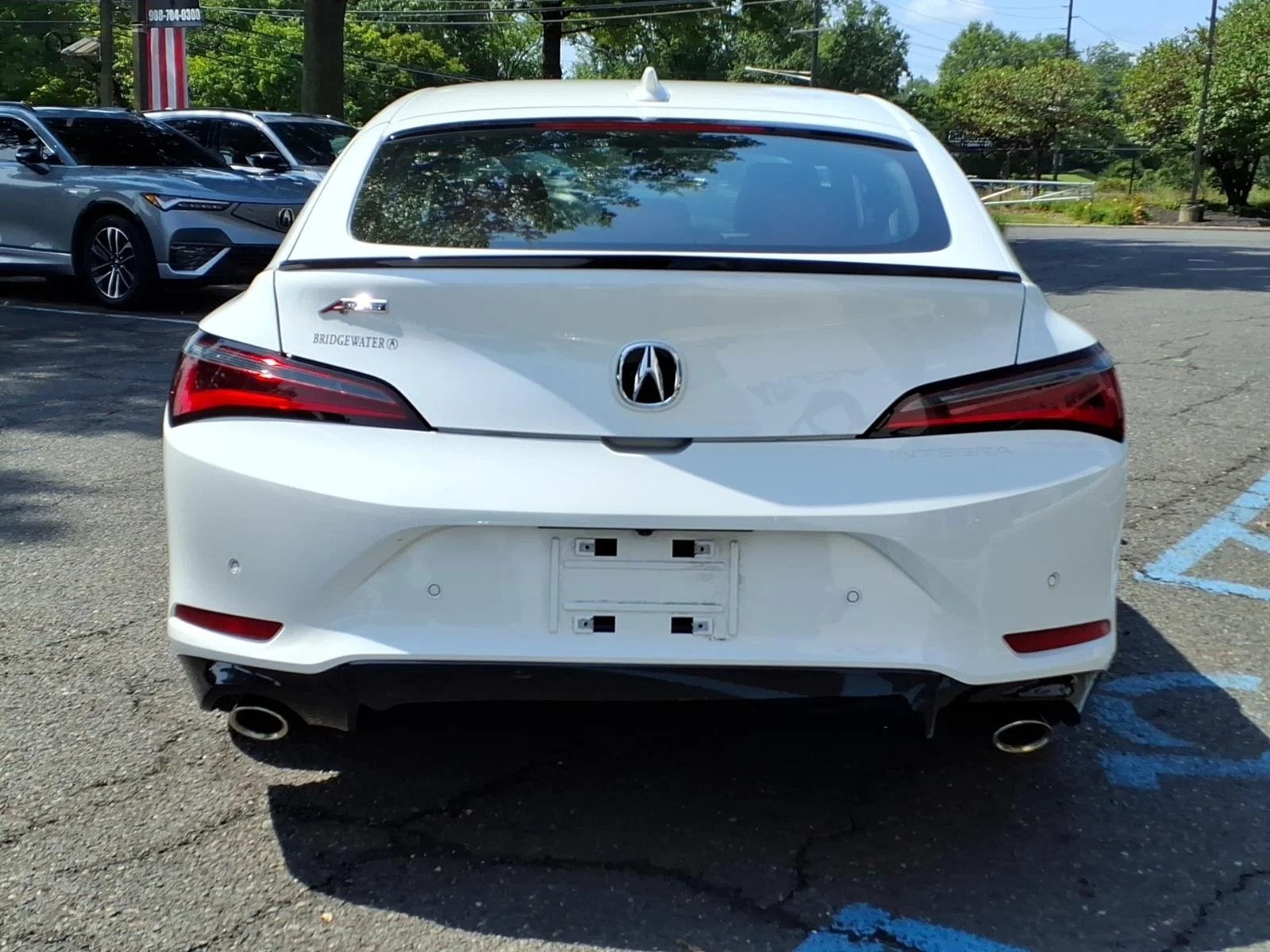 Used 2024 Platinum White Pearl Acura A-SPEC TECH image 5