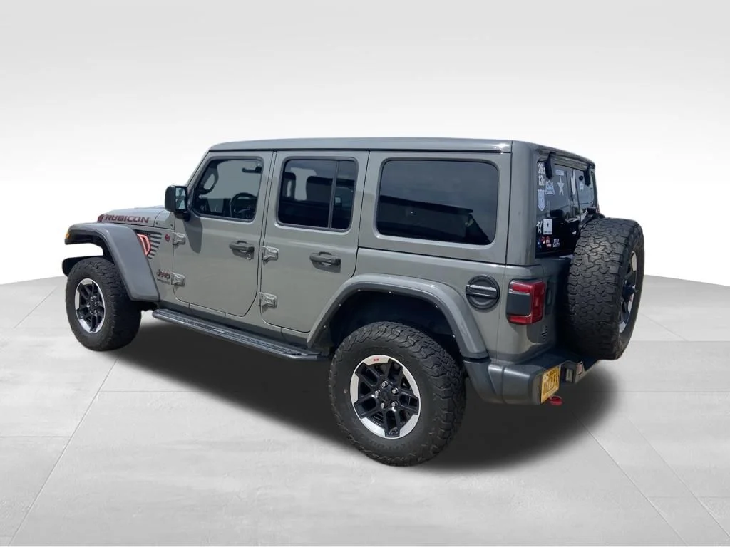 Used 2022 Gray Jeep Unlimited Rubicon image 22