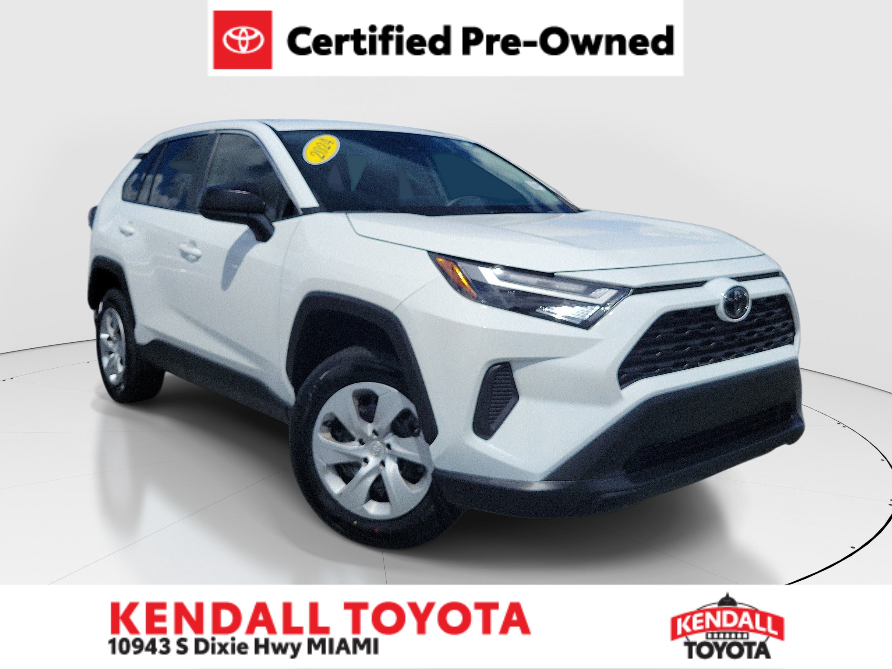 Certified Used 2024 Ice Toyota LE image 1