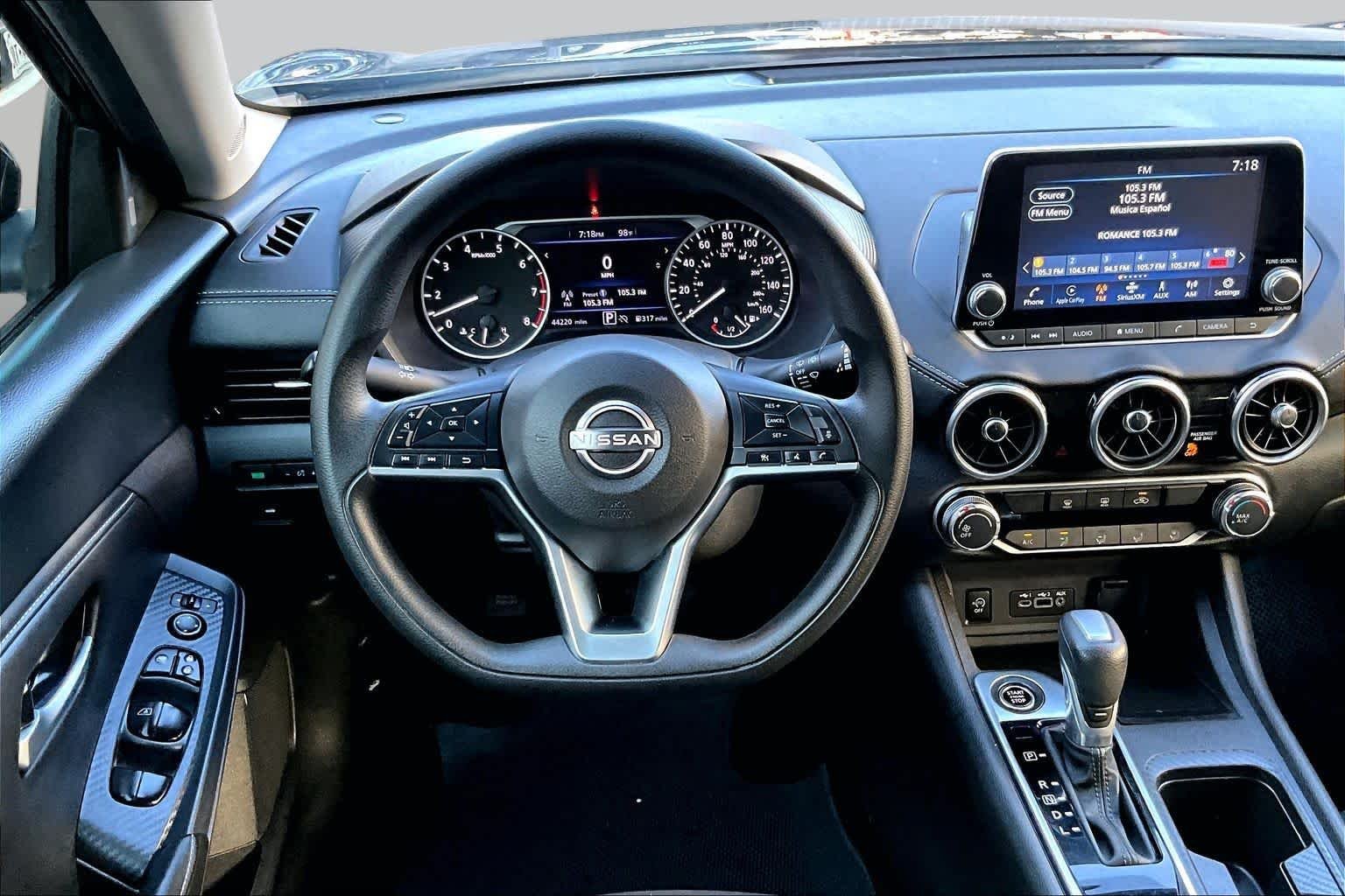 Used 2025 Super Black Nissan SV image 6