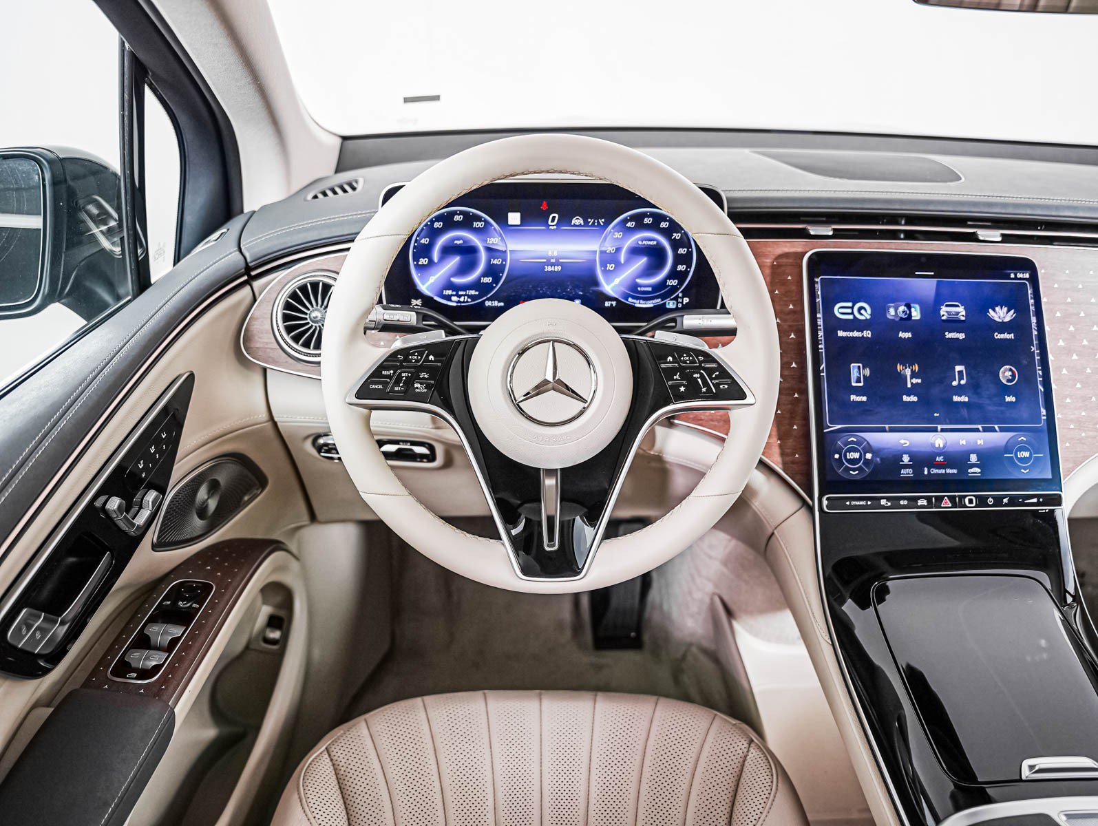 Certified Used 2023 Black Mercedes-Benz EQS 450+ SUV image 10