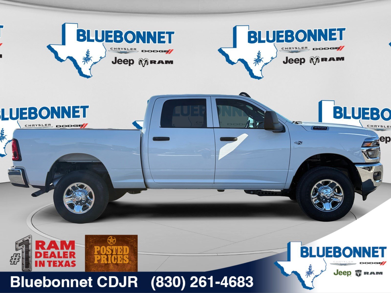 New 2027 Bright White Clear-Coat Exterior Paint RAM Tradesman image 4