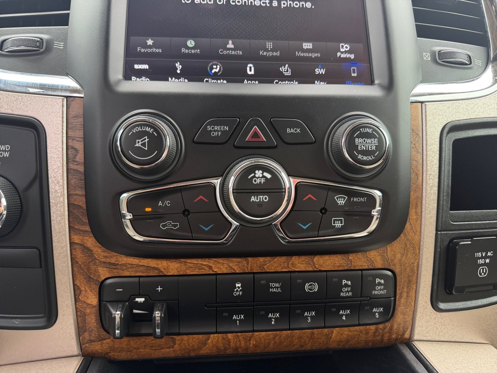 Used 2018 Pearl White Ram Longhorn image 17