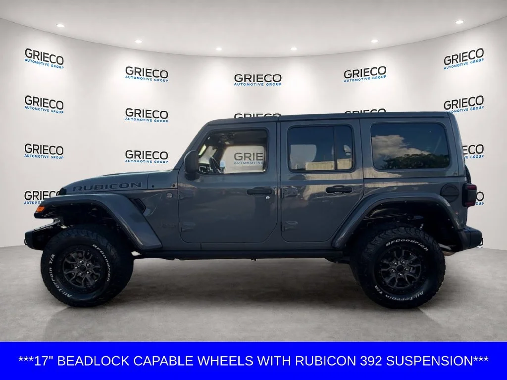 Used 2021 Gray Jeep Unlimited Rubicon 392 image 3