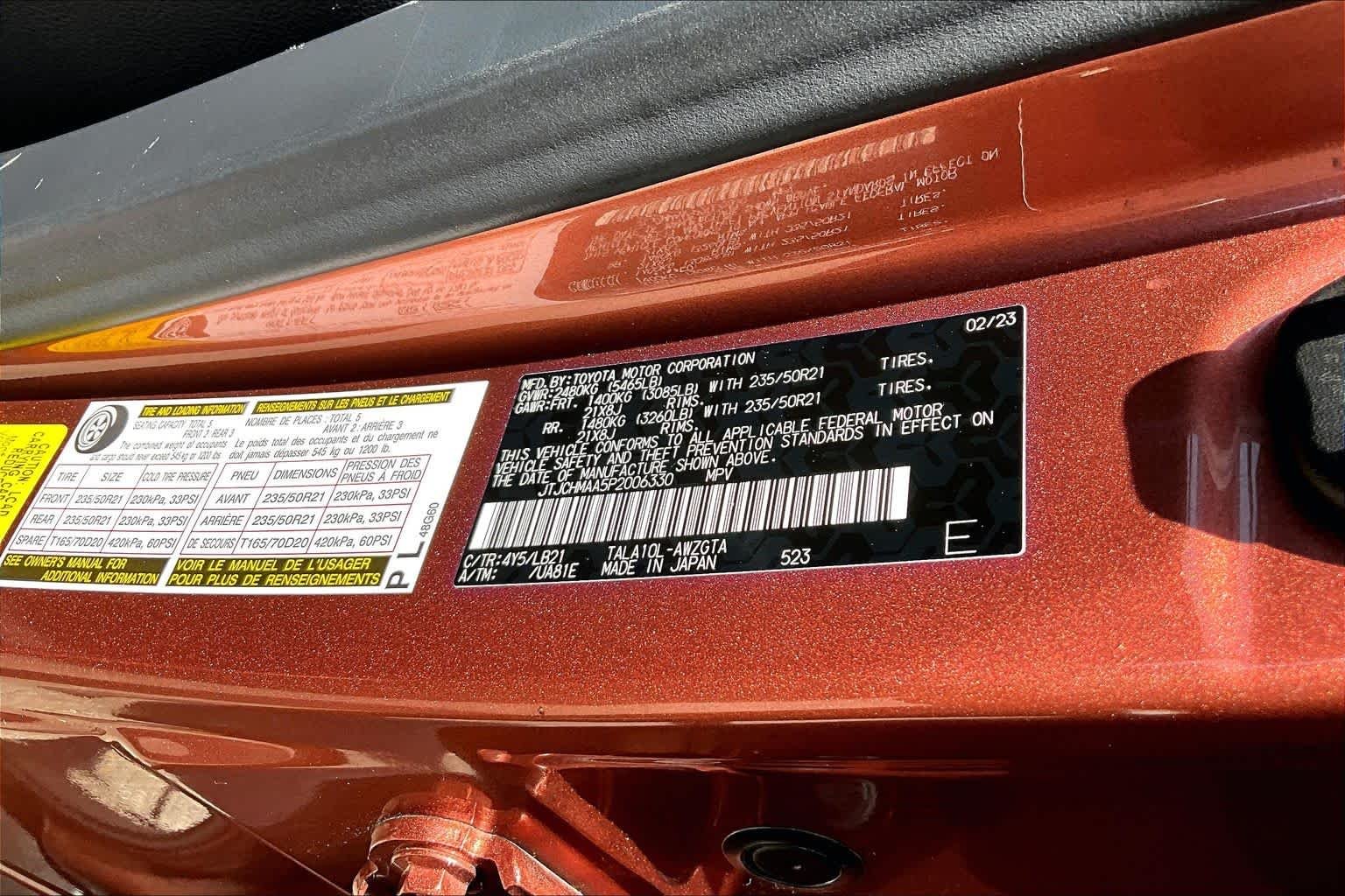 Used 2023 Copper Crest Lexus Premium Plus image 35