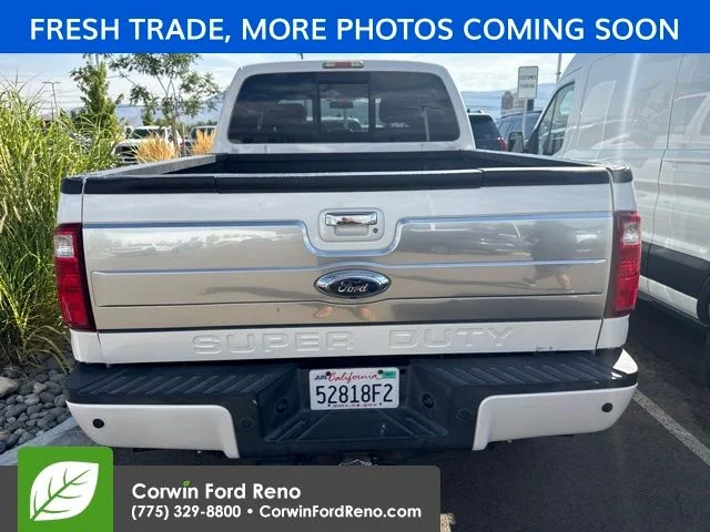 Used 2013 White Platinum Tri-Coat Metallic Ford Platinum image 6