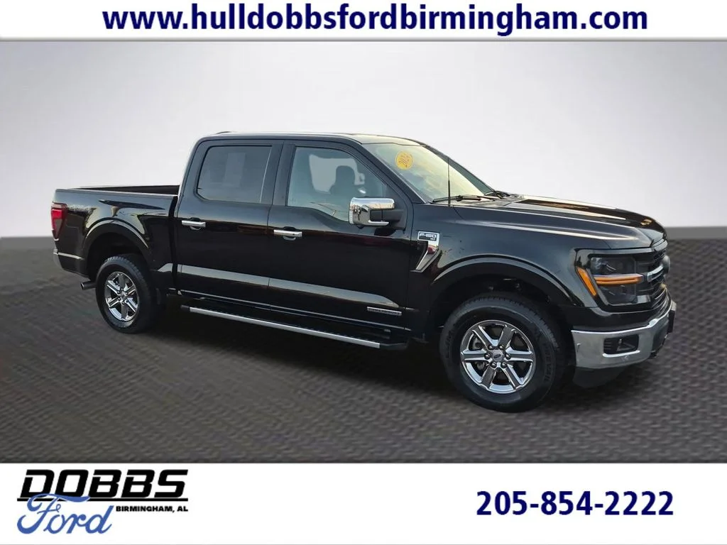 Used 2024 Black Metallic Ford XLT image 1