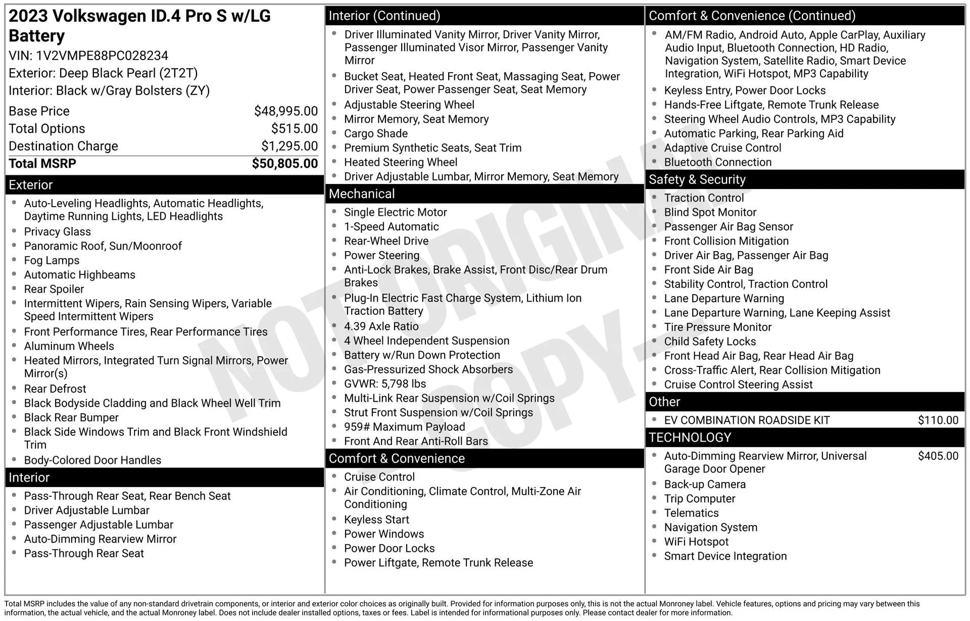 2023 Volkswagen ID.4 PRO S LG's photo