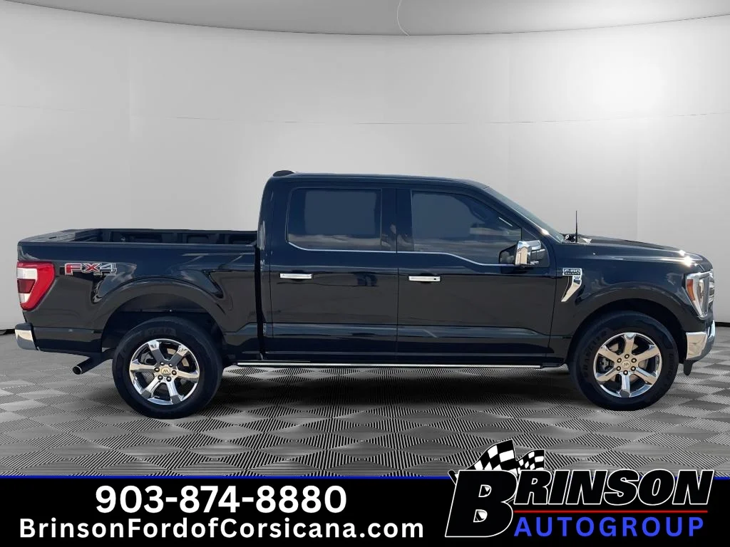 Used 2022 Agate Black Metallic Ford King Ranch image 8