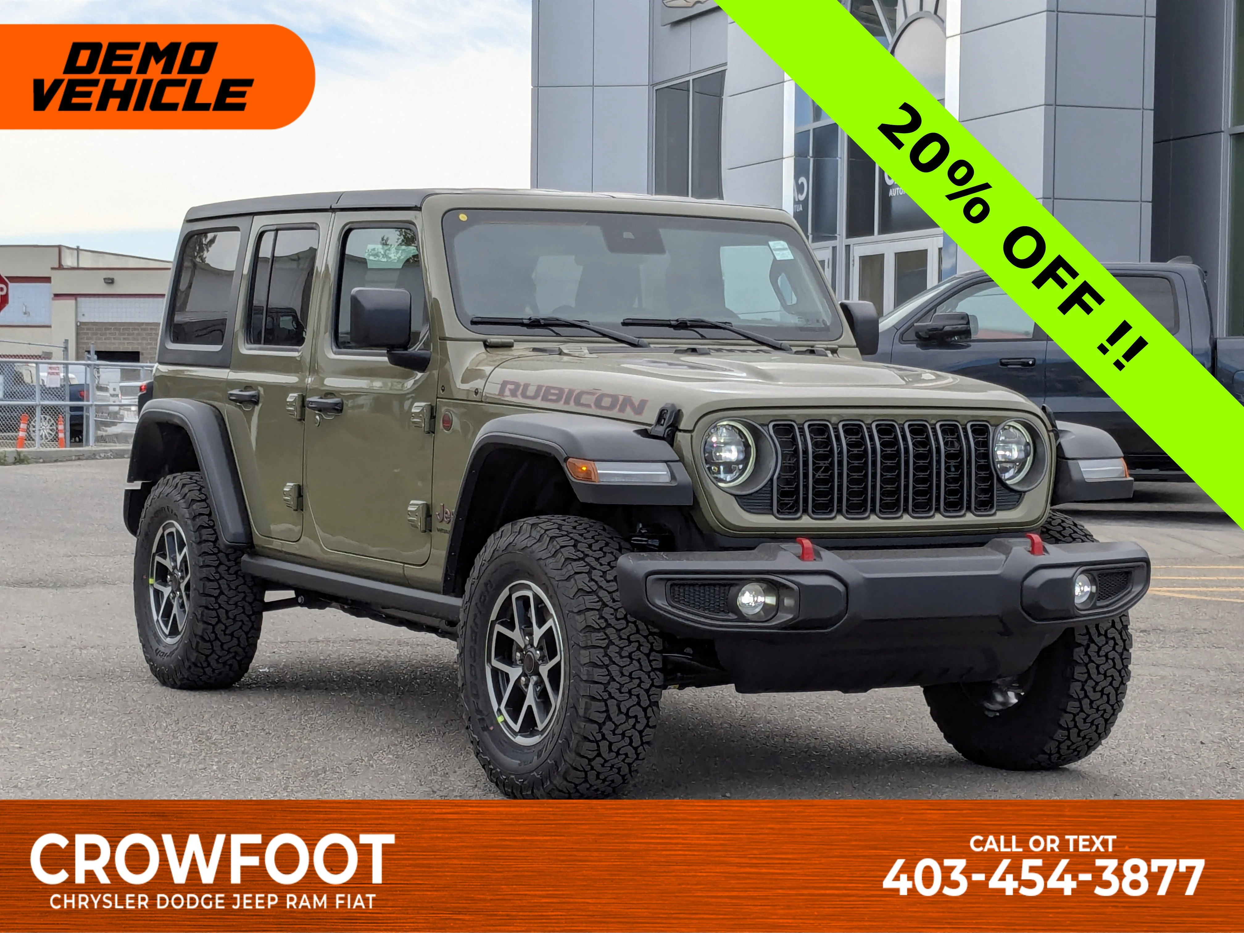 New 2025 41 Jeep Rubicon - - Convenience Group - Heated Seats & Steering - Safety Group - A/T Tires & Tons More! image 1
