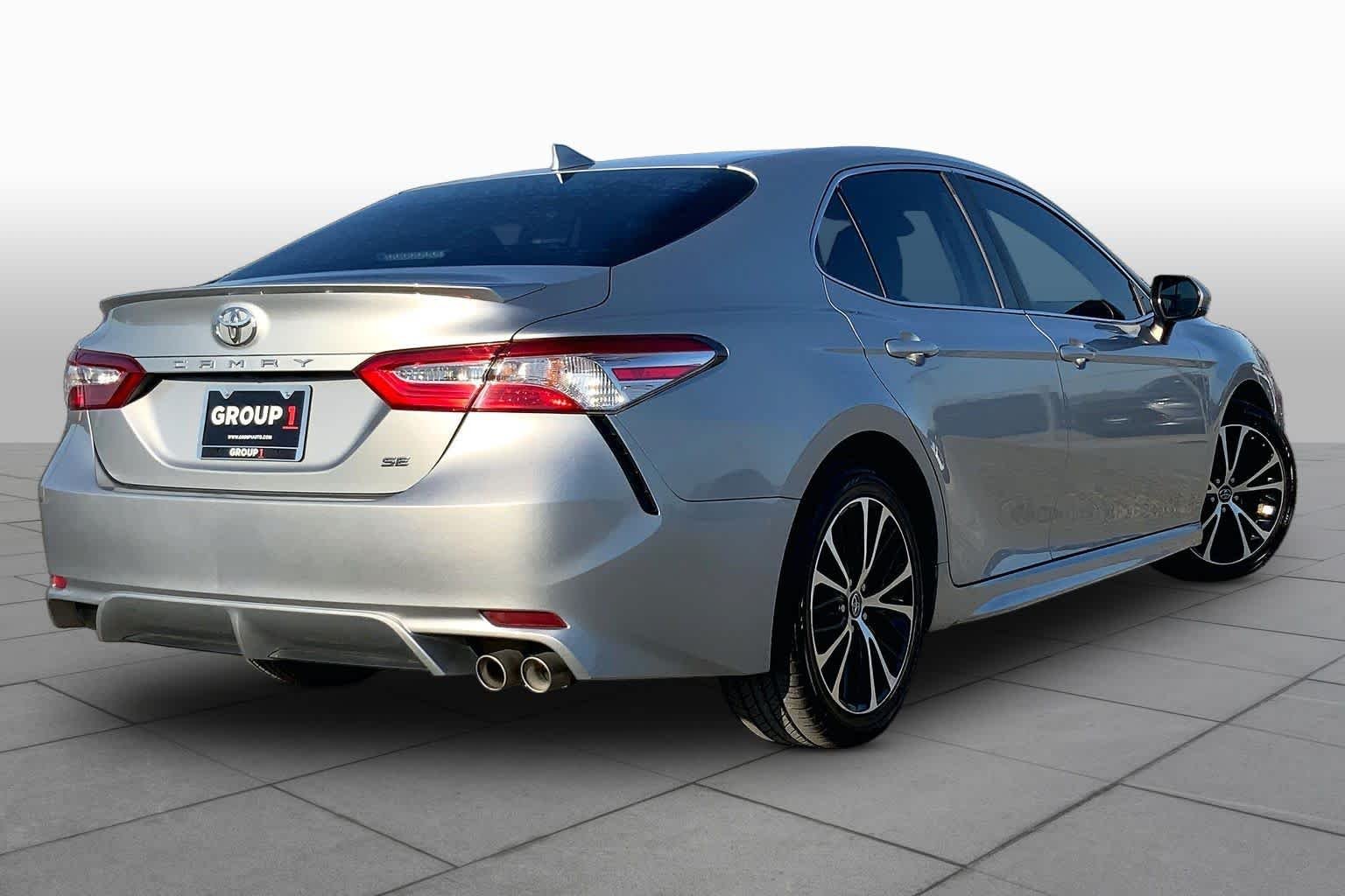 Used 2020 Celestial Silver Metallic Toyota SE image 12