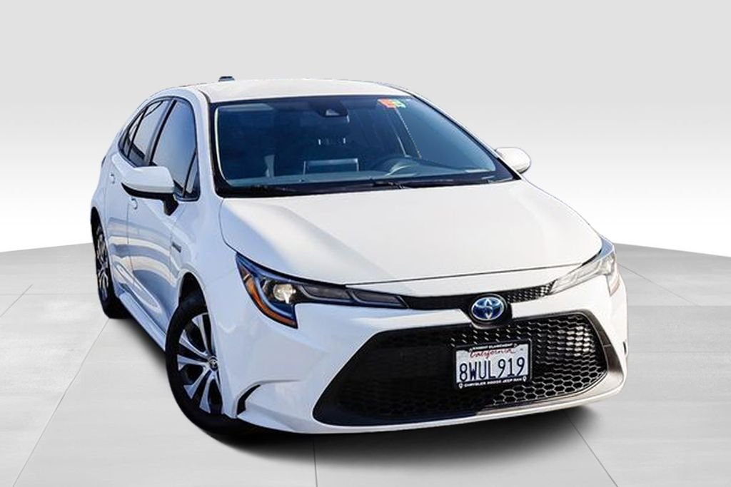 Used 2021 Toyota Corolla LE with VIN JTDEAMDEXMJ034401 for sale in Claremont, CA