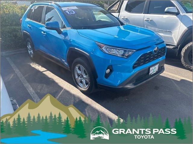 Certified Used 2020 Blue Toyota XLE image 1
