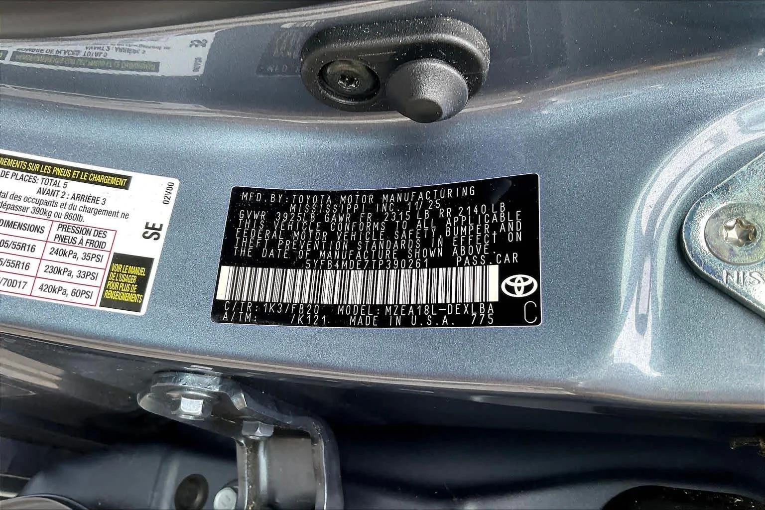 Used 2026 Celestite Toyota LE image 33