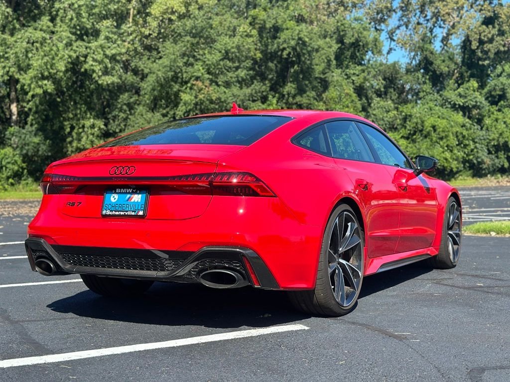 Used 2023 Red Audi 4.0T image 7