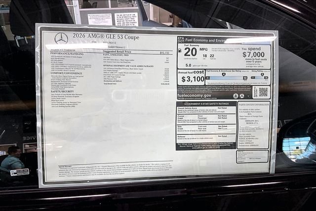 New 2026 Black Mercedes-Benz GLE 53 AMG® image 27