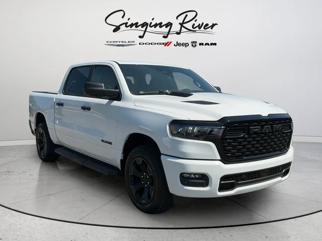New 2026 Bright White Clearcoat RAM Express image 1