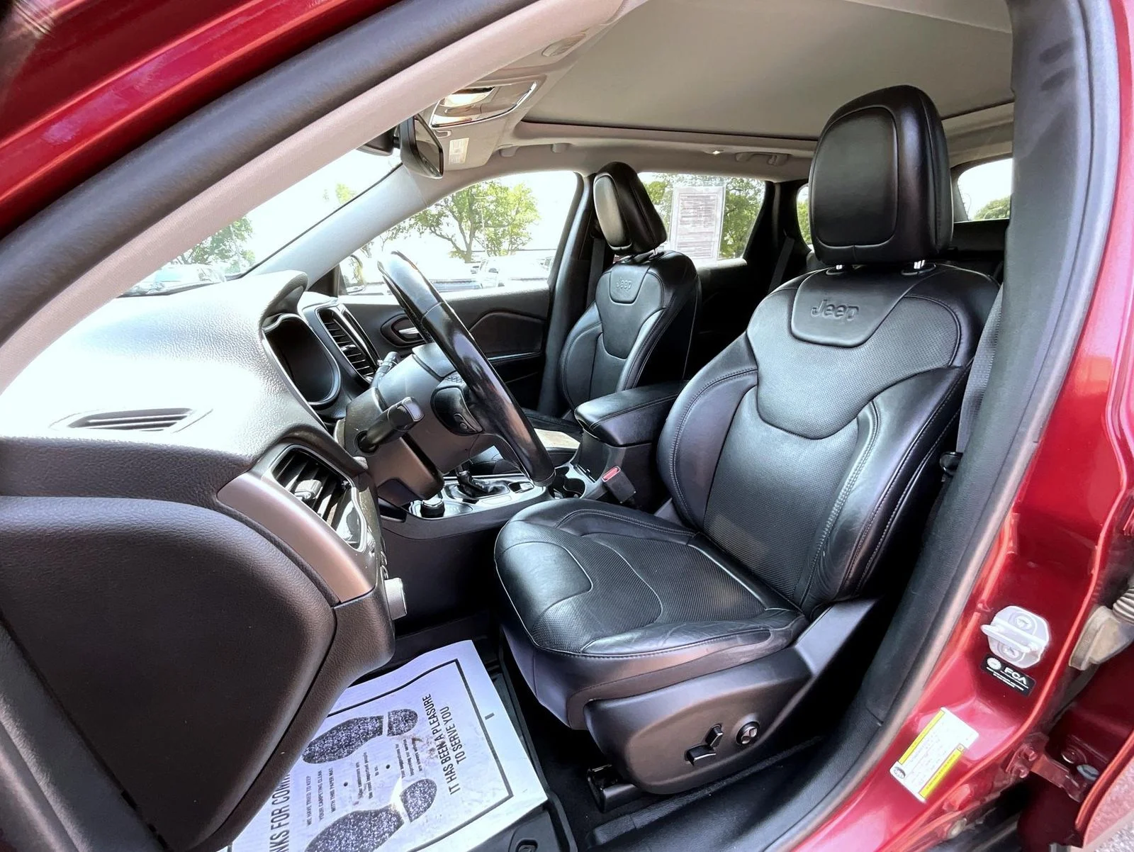 Certified Used 2021 Red Jeep Limited image 11