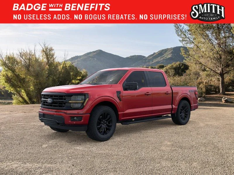 New 2026 Ruby Red Metallic Tinted Clearcoat Ford XLT image 1