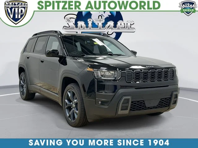 New 2026 Diamond Black Crystal Pearlcoat Jeep Laredo image 1