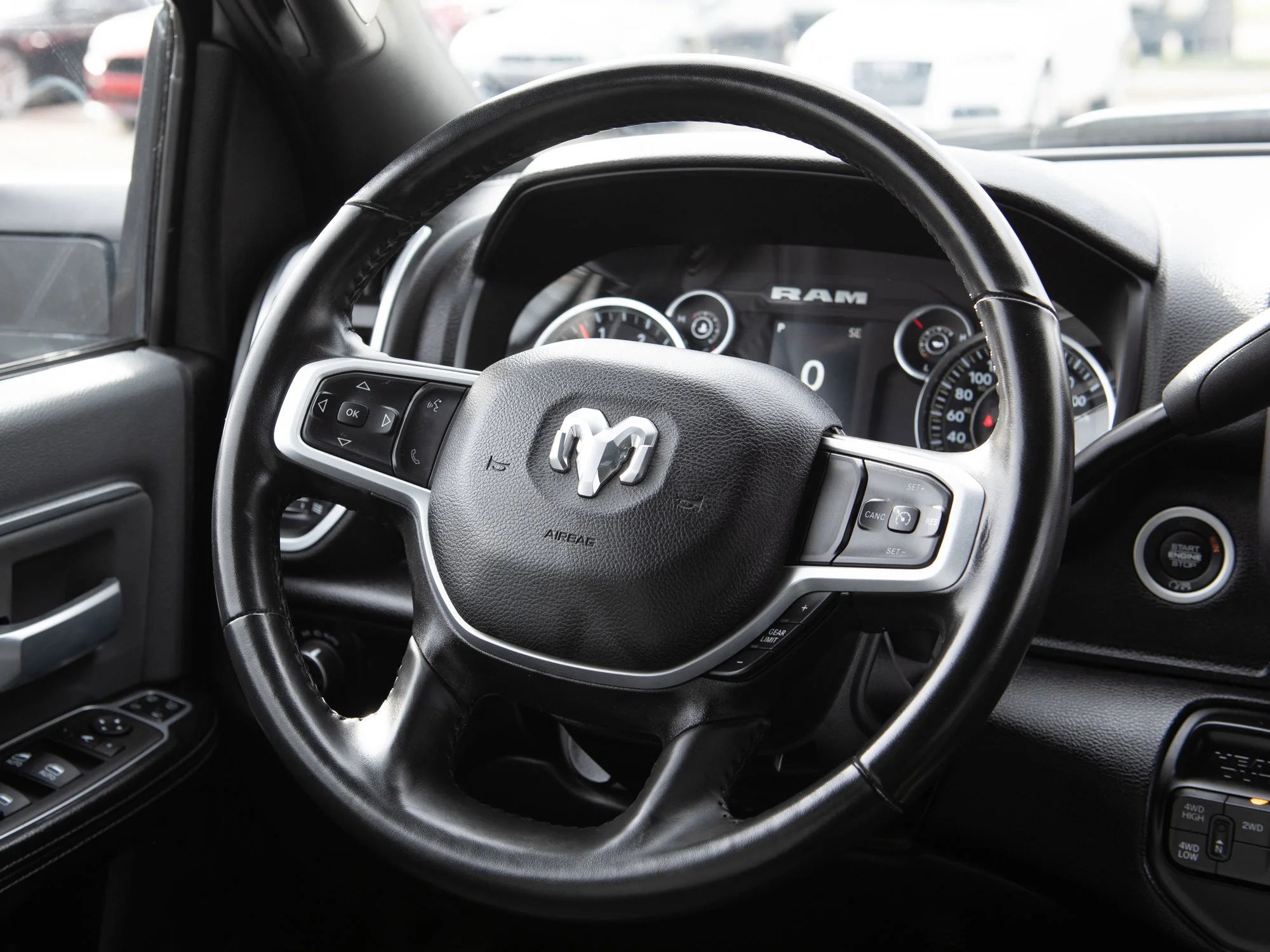 Certified Used 2023 White RAM Big Horn * No Accidents | Cummins Diesel | Apple CarPlay | Remote Start | Heated Seats image 6
