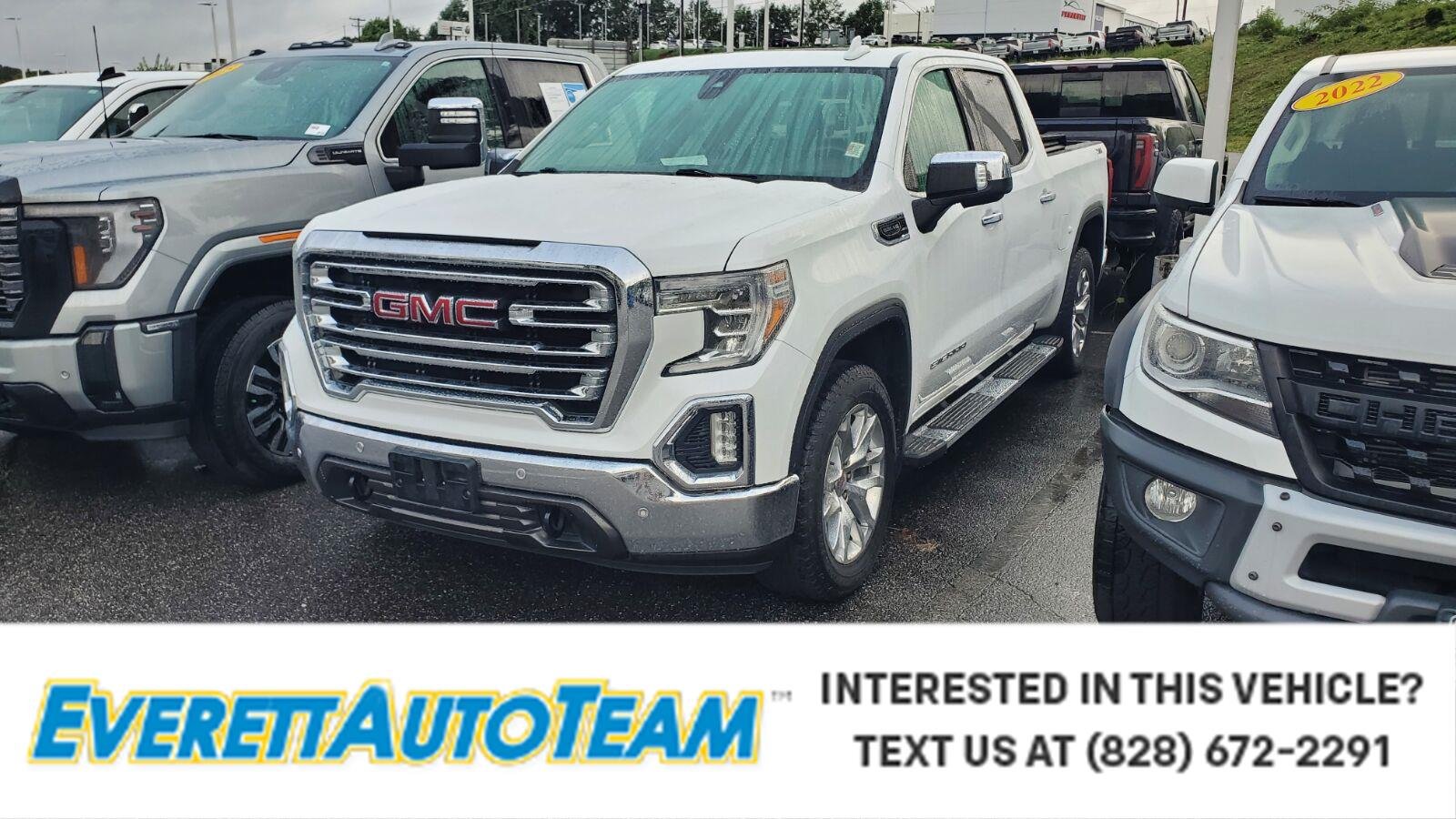 Used 2019 SUMMIT WHITE GMC SLT image 1