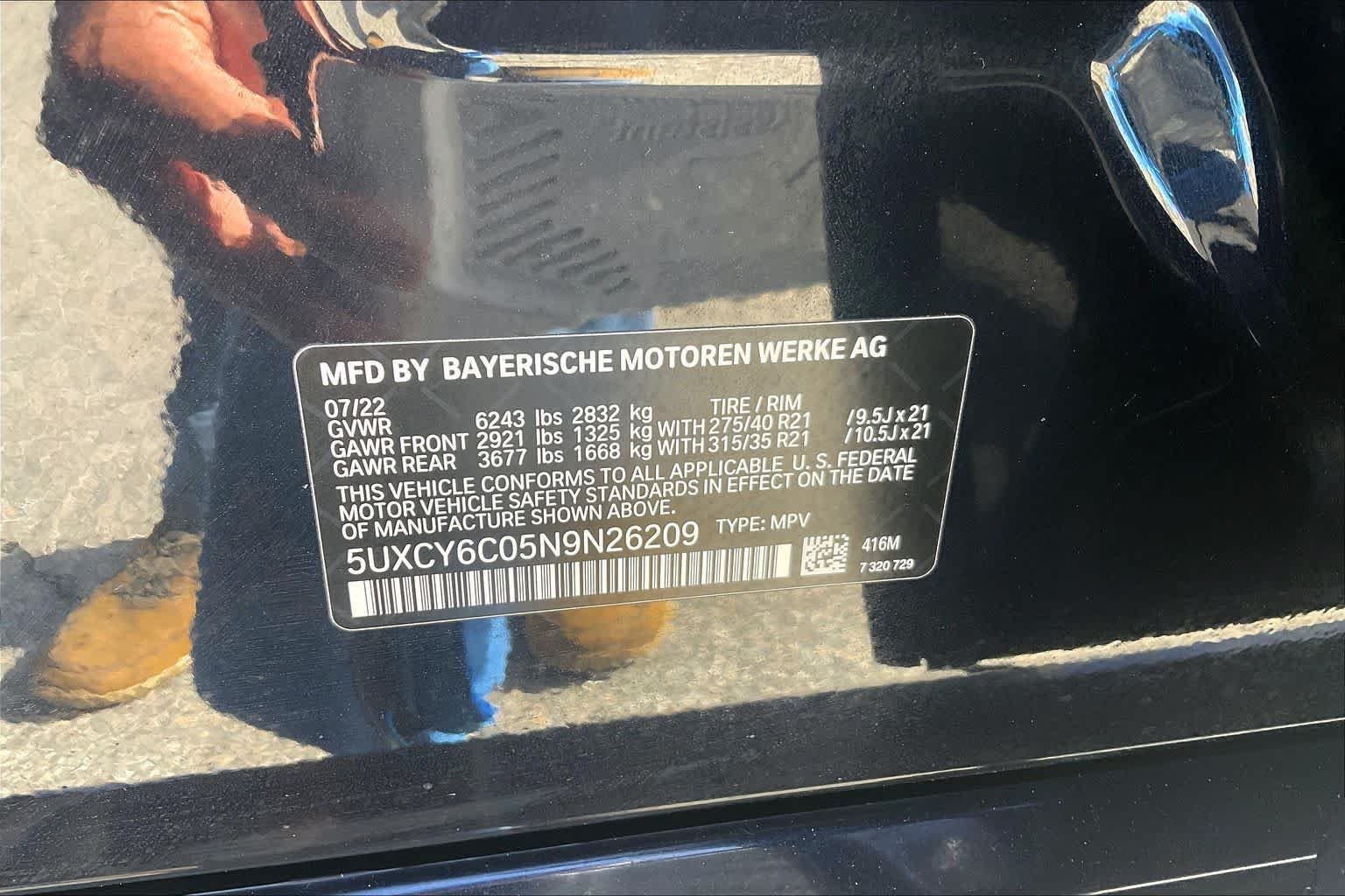 Certified Used 2022 Carbon Black Metallic BMW xDrive40i image 33