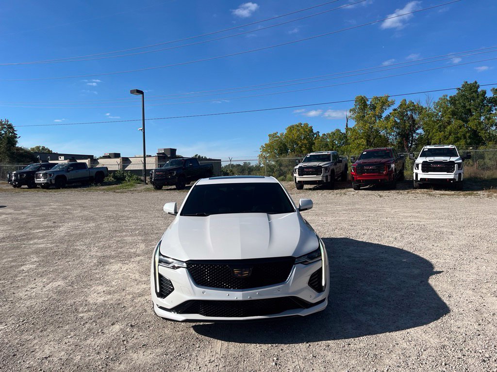 Used 2021 Crystal White Tricoat Cadillac Sport image 3