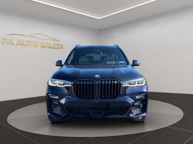 Used 2021 Carbon Blue Metallic BMW xDrive40i image 2