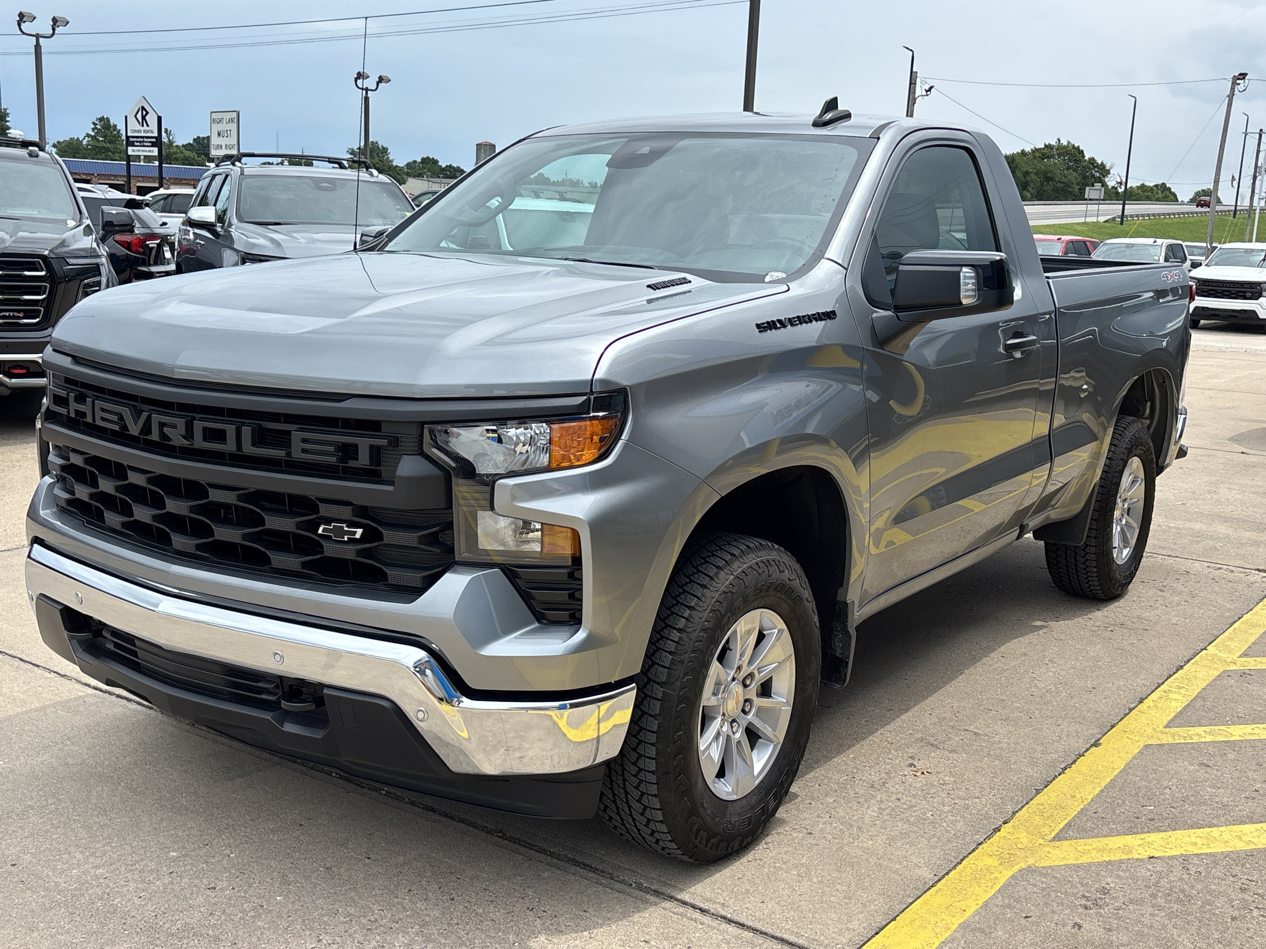 New 2026 Sterling Gray Metallic Chevrolet WT image 8