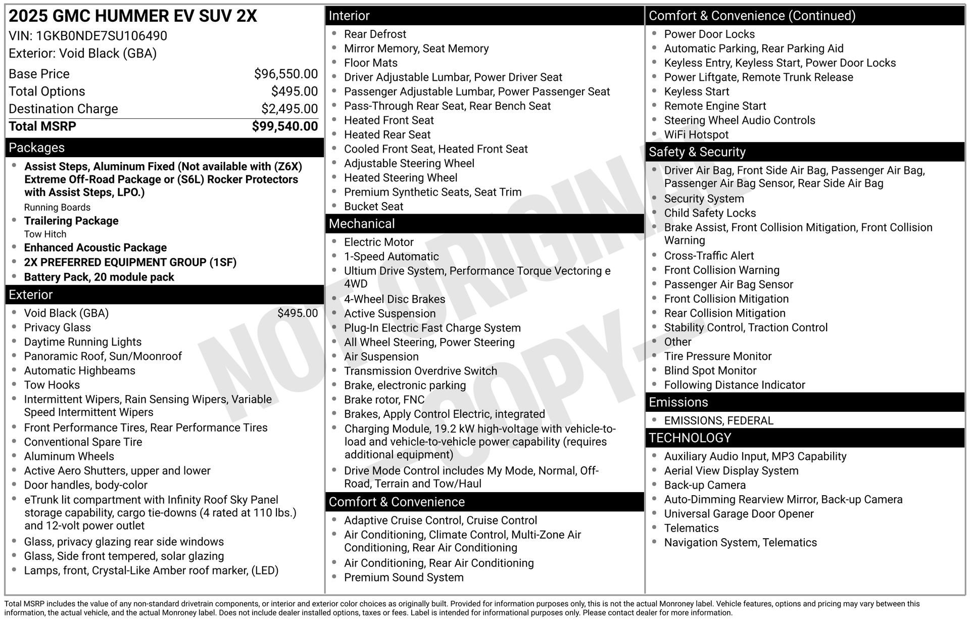 2025 GMC HUMMER EV SUV - Image 2