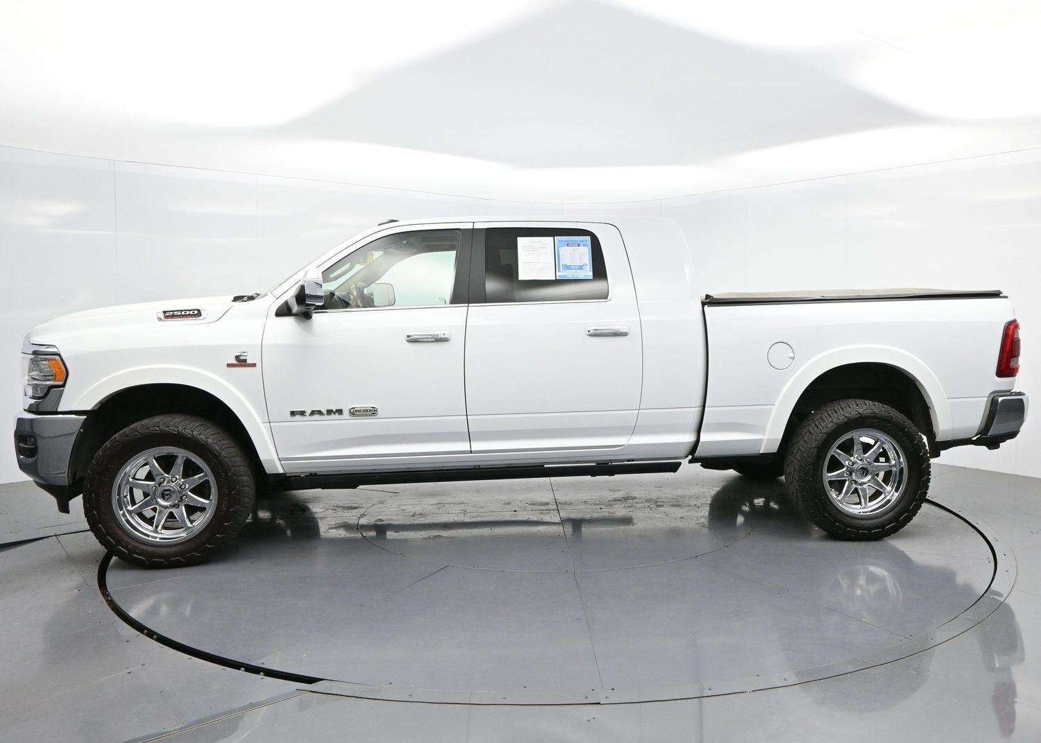 Used 2022 Bright White Clearcoat Ram Longhorn image 4